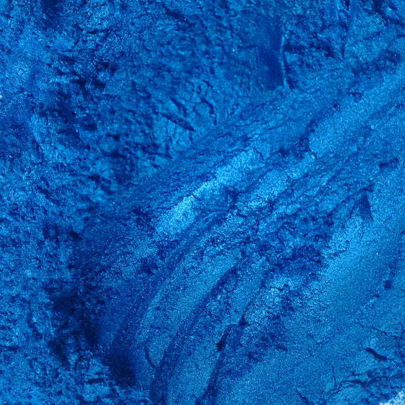 Intense Blue Mettalic Mica Powder for Epoxy Resin 50 Grams