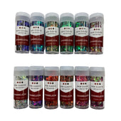 12 pc. Mixed Glitter, Chameleon Effect