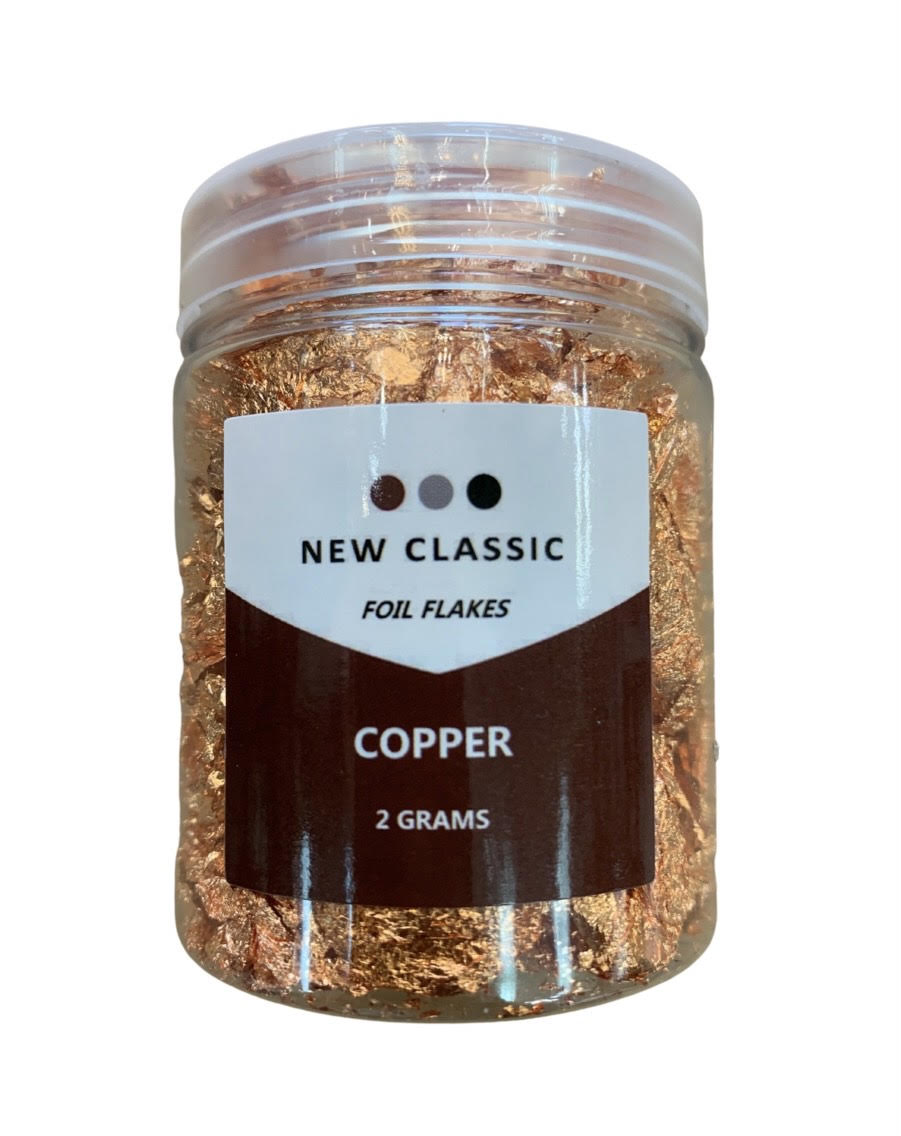 Gold, Silver, Copper 3 Bottle Foil Flakes – New Classic Resin