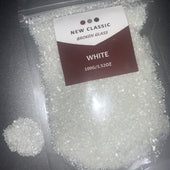 White Broken Glass 100 grams (Small Glass)