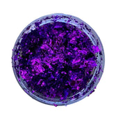 Purple, Red, Blue 3 Bottle Foil Flakes