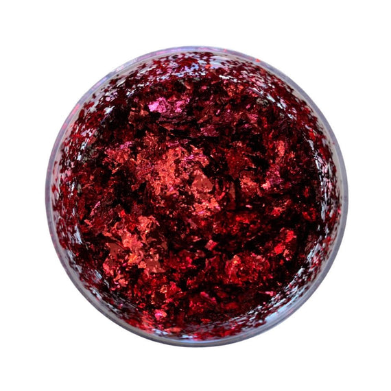 Purple, Red, Blue 3 Bottle Foil Flakes
