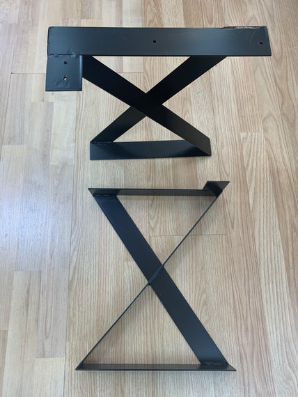 Table Legs - X Shape