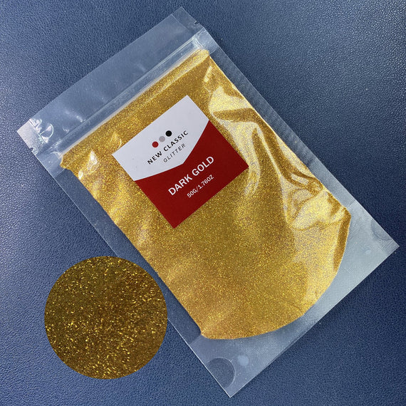 Dark Gold Fine Glitter