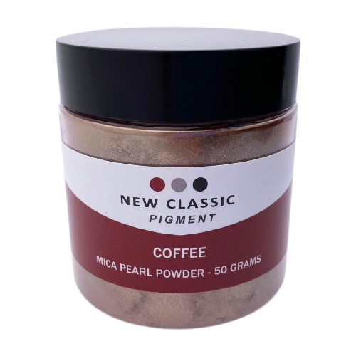 Coffee Metallic Mica Powder for Epoxy Resin 50 Grams