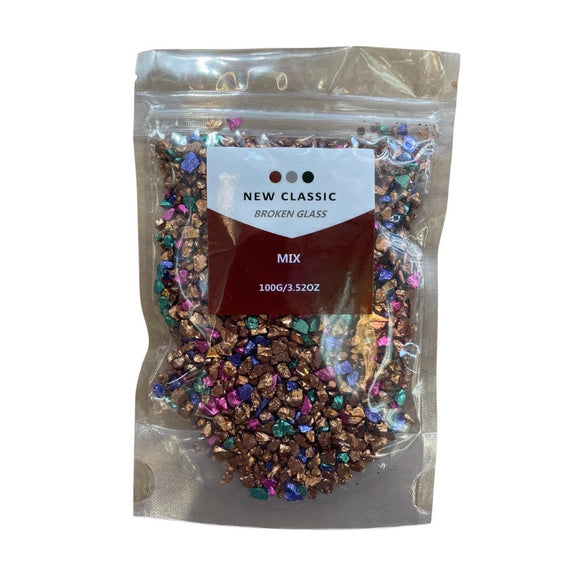 Mix Broken Big Glass - 100 Grams