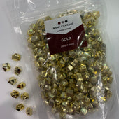 Light Gold Acrylic Stones - Small Size