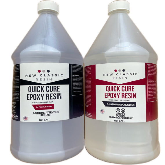 Quick Cure Epoxy Resin 2 Gallon Kit