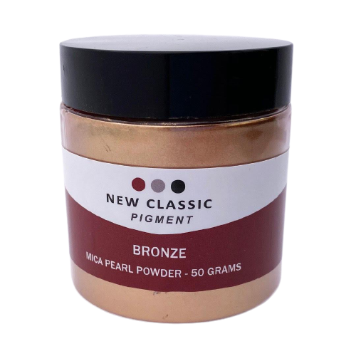 Bronze Metallic Mica Powder for Epoxy Resin 50 Grams