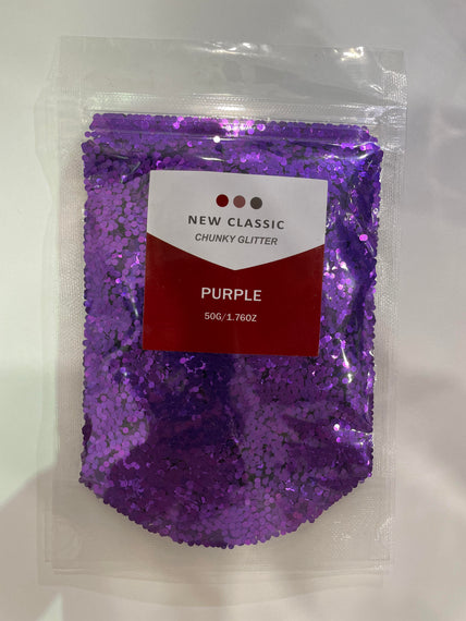 Chunky Glitter - 10 Colors Available