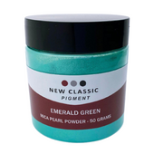 Emerald Green Metallic Mica Powder for Epoxy Resin 50 Grams