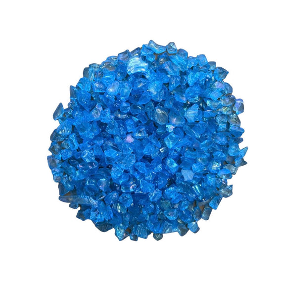 Blue Broken Big Glass - 100 Grams