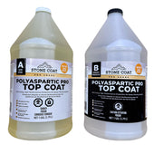 Polyaspartic Pro Flooring Top Coat - 2 Gallon Kit