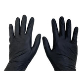 10 Black Nitrile Gloves (5 Pairs)