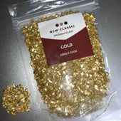 Gold Broken Glass 100 Grams (Big Glass)