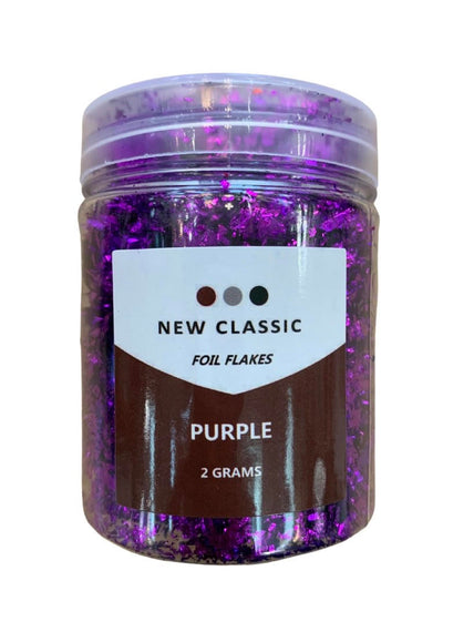 Purple Foil Flakes