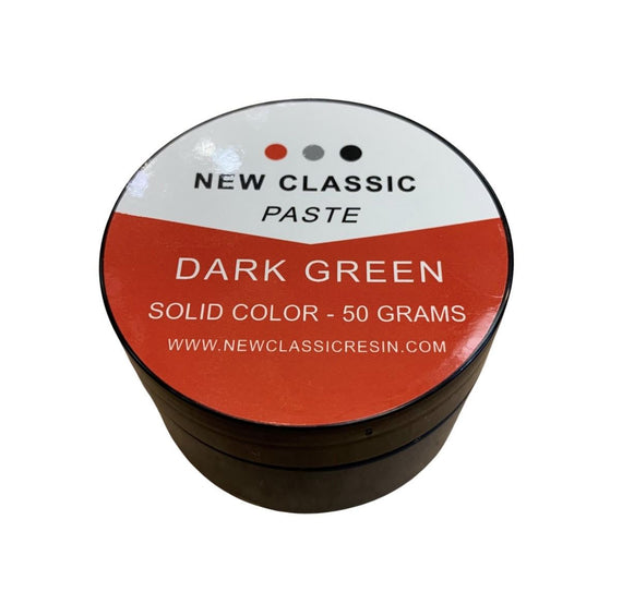 Dark Green 50 Grams Solid Color Paste Highly Concentrated