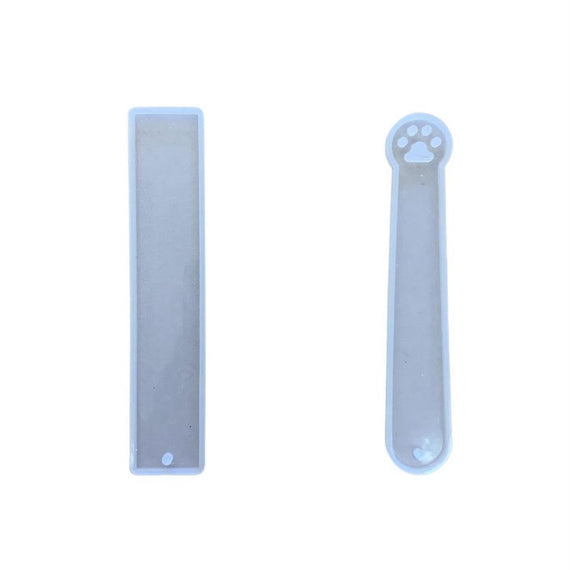 2 Pcs Book Mark Silicone Molds for Epoxy Resin
