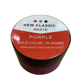 Purple 50 Grams Solid Color Paste Highly Concentrated